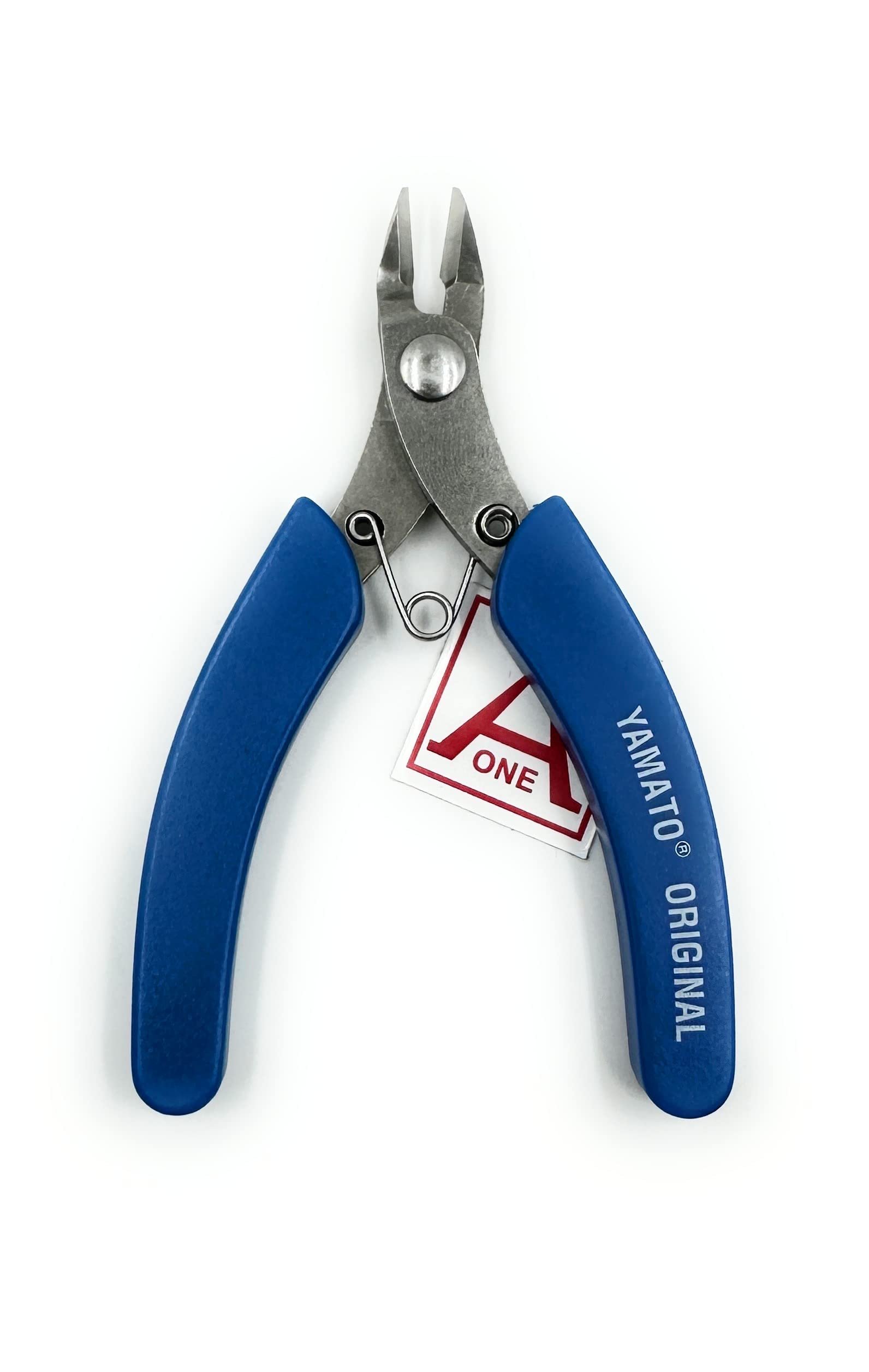 Aone Yamato Stainless Steel Mini Diagonal Nipper Cutter Plier 4" 1pc Multipurpose