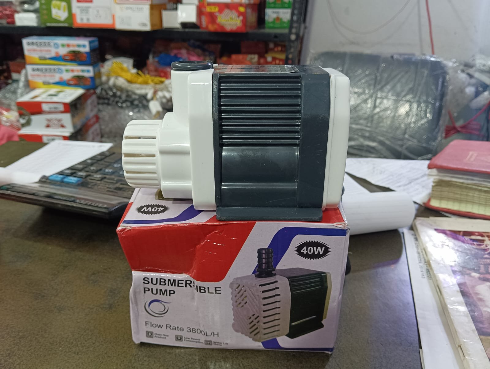 COOLER PUMP 40 W, Fortuner Make (Product Image Attached in mail)