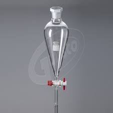 Separating Funnel 1000 ml Make- GLASSCO, Product Code- 148.202.06