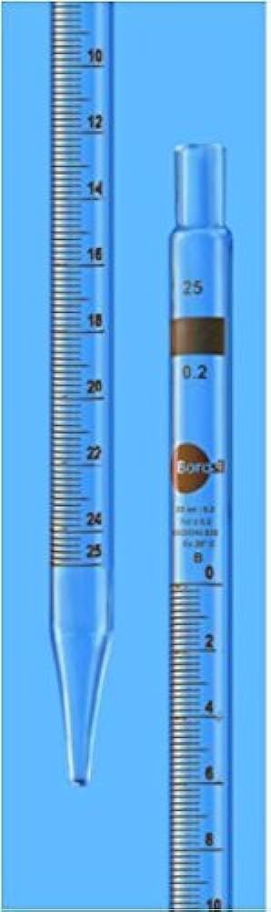 PIPETTES: MSRING MOHR Class- B 10 ML, Make- Borosil (7060P06)