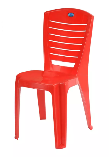 Nilkamal CHR4025 Plastic Armless Chair High-quality virgin plastic build for lasting durability Ergonomic design ensures prolonged sitting comfort A glossy finish on the chair adds an appealing touch110 kg weight capacity
