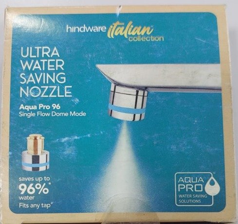 Ultra water saving nozzle Aqua pro 96%  single flow spray mode