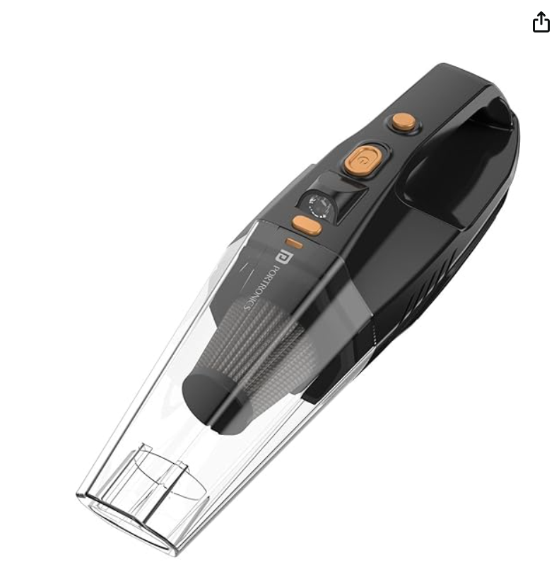 Portronics Mopcop Rechargeable Handheld Vacuum Cleaner