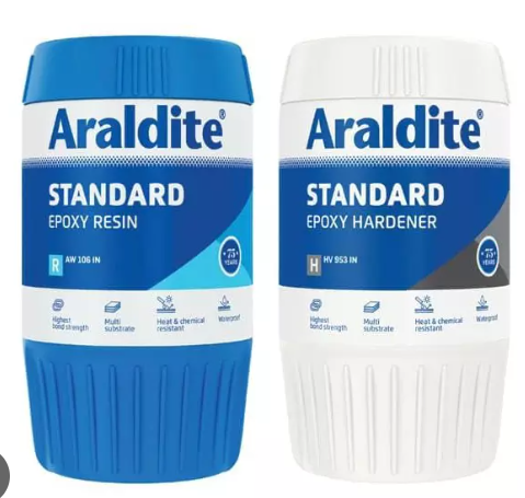Araldite Standard Epoxy Adhesive (Resin 1kg + Hardener 800g) 1.8kg