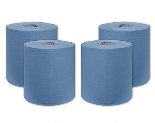 WypAll? X70 Extended Use Wiper (1366), Blue, 4 Rolls / Case, 100m / Roll (400m)