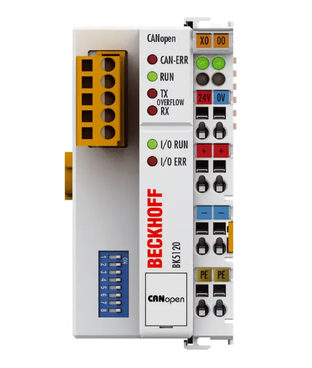 BK5120 CANopen “Economy plus“ Bus Coupler for up to 64 Bus Terminals 255 with K-bus extension)